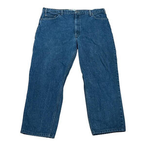 Levi Strauss Signature Jeans Mens 40x30 Blue 540 Relaxed Fit Straight Leg Denim